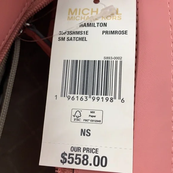 MICHAEL KORS
Hamilton Small Crocodile Embossed Faux
Satchel
Color:PRIMROSE - Picture 13 of 15